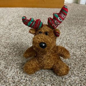 Reindeer Stuffed Animal by Galeerie  Year 2008